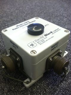 David Clark Radio Interface Module Model U3810 P/N 18884G 01