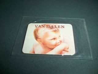 Van Halen Rare Hostess 50th Anniversary Sticker from 1987 Canada Rip 