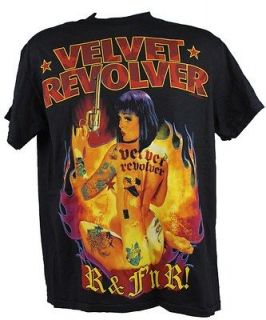 Velvet Revolver R & FnR Mens T Shirt New