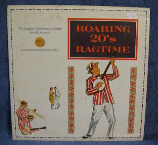 Roaring 20s Ragtime LP   Longines Symphonette Society   Stereo   SYS 