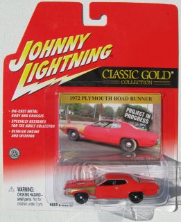   LIGHTNING R14 CLASSIC GOLD 1972 ROAD RUNNER PROJECT IN PROGRESS #66