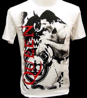QUEEN Freddie Mercury Rock Concert Tour Retro T Shirt M
