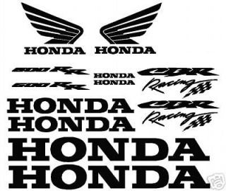 Honda CBR 600 1000 Decal Kit