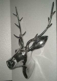 Big Metal Wall Mounted Stag Head/Deer/Buck/Home/Sculpture/Figurene 