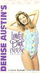Denise Austins Low Fat Diet Exercise Program VHS, 1995