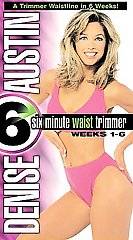 Denise Austin   6 Minute Waist Trimmer Weeks 1 6 VHS, 2000