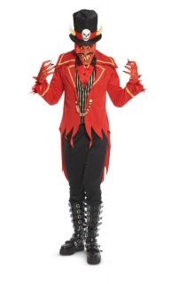 Underworld Ringmaster Devil Adult Costume Size XL NEW Midnight 