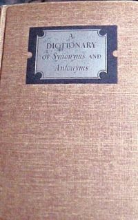 Dictionary of Synonyms and Antonyms, Devlin,Hc#1766