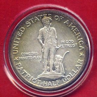 1925 Lexington Silver Commemorative Half Dollar High Grade Stunner US 
