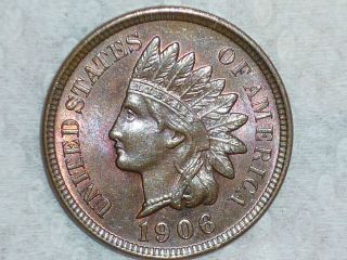 1906 Indian Cent *Very Choice Mint State*
