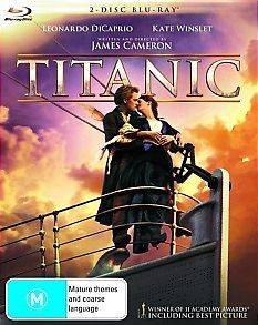 Titanic   2 Disc Edition (Leonardo DiCaprio, Kate Winslet) DVD R4 *NEW 