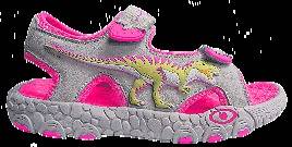 Dinosoles,W3D T Rex Pink Sandal Child Size 11 Dinosoles Sandal Toy 