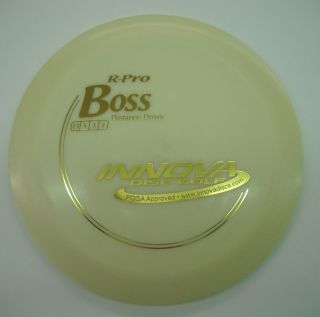 Innova R Pro Boss Distance Golf Disc White 164g   