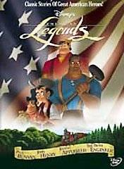 Disneys American Legends DVD, 2002