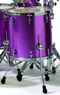 NEW Sonor Delite Bright Violet Sparkle 16x16 Floor Tom Drum  FreeShip 
