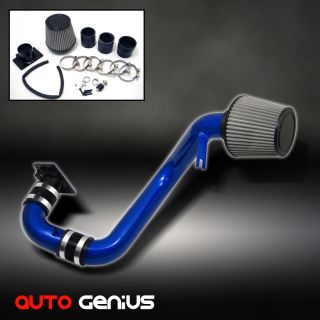 STAINLESS WASHABLE CONE FILTER + COLD AIR INTAKE 02 05 LANCER 2.0L 