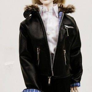 Leather Coat/Suit/Outf​it SD DOD 1/3 Boy BJD Dollfie