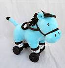 PULL TOY HORSE WHEELS Vintage