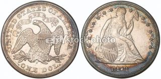 1872, Seated Liberty Dollar