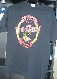 True Blood Local Heroes Saves Lives Staff Blood donation t shirt size 
