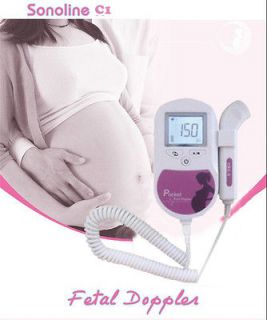 New Pocket Fetal Doppler Prenatal Heart Monitor,LCD Display, Sonoline 