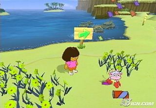 Dora the Explorer Dora Saves The Mermaids Sony PlayStation 2, 2008 