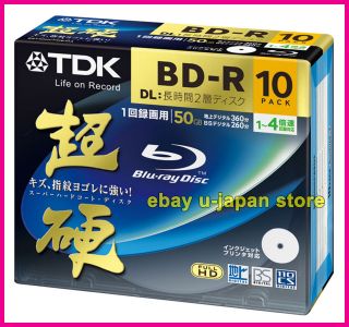   TDK Bluray Discs 50 GB BD R DL Printable Dual Layer Blue Ray Repacked