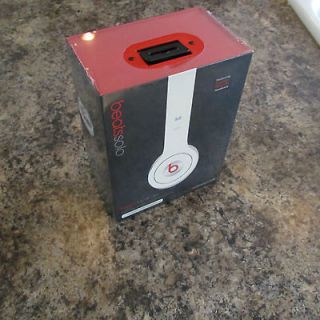 New Authentic Monster white beats by dr.dre solo with ControlTalk for 