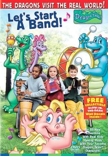 Dragon Tales   Lets Start A Band DVD, 2003, With Premium