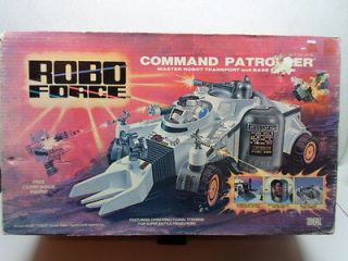 Robo Force by Ideal COMMAND PATROLLER Master Robot Transport Boxed 
