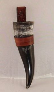 Drinking Horn Barbarian Renaissance Medieval Pirate LARP SCA Lord of 