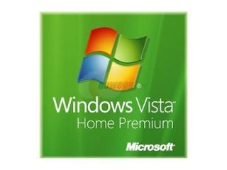 Windows Vista Home Premium 32 bit full installation DVD