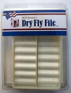Mill Streams Dry Fly File Removable Insert for Medium Fly Pak Soft 
