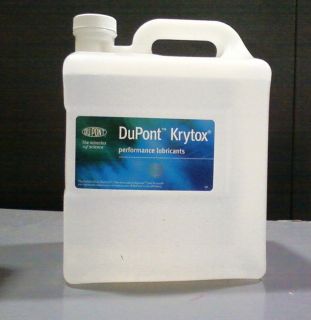 DuPont KRYTOX VACUUM PUMP FLUID, 8kg (17.6 lbs/1gal 