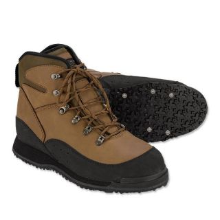 MENS ORVIS RIVER GUARD ULTRALIGHT WADING BOOTS  ON SALE  RUBBER SOLE 