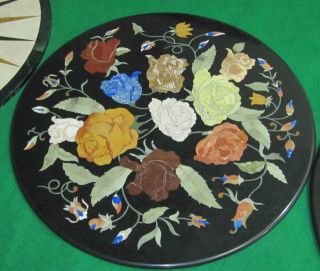 Pietra Dura Marble Inlay Center Coffee Table Top Mosaic