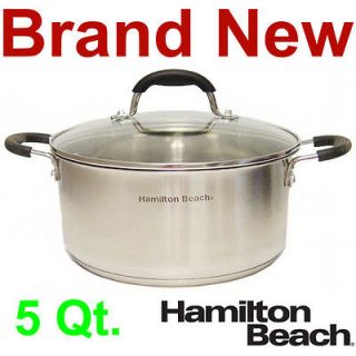 Stainless Steel Dutch Oven,5 Quart/Qt Cookware Pot,New