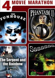 Cult Horror Collection 4 Film Favorites DVD, 2011, 2 Disc Set