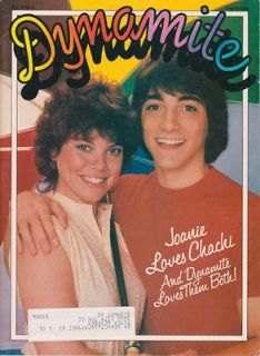 DYNAMITE #100 JOANIE LOVES CHACHI Scott Baio ERIN MORAN Pac Man 1982 
