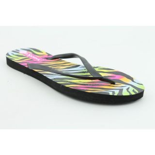   Key West Womens Size 11 Black Synthetic Flip Flops Sandals Shoes