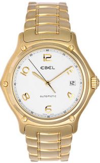 Ebel 1911 Mens 18k Gold Automatic Watch 0240/16665p
