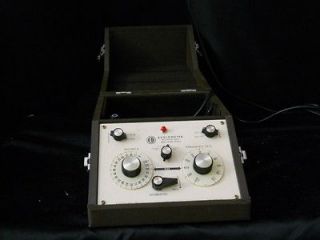 Eckstein Bros. Inc. Audiometer All Solid State ANSI 69 Ref. Levels 