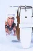 Leather Belt Rapper 50 Cent Hip Hop Rap Brand New Free USA Shipping 