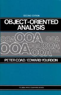   Analysis by Peter Coad and Edward Yourdon 1990, Hardcover