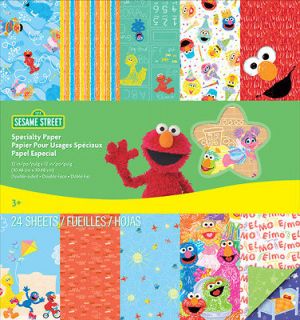EK Success   Sesame Street Collection   12 x 12 Specialty Paper Pad