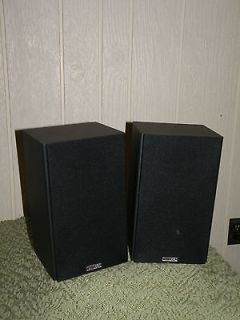 KLH B Pro6 Home Theater BookShelf Speakers Excellent Condition