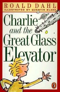 Charlie and the Great Glass Elevator by Roald Dahl 1998, Paperback 