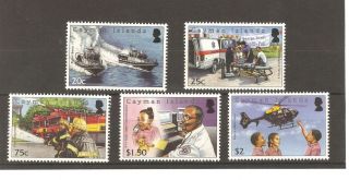 Cayman Islands Emergency Services 30 August 2012 new release MNH set 