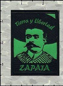 Artist Dave Cherry Emiliano Zapata Salazar Embroidered Iron On 