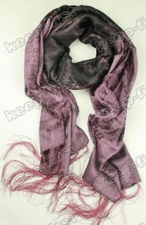 womens Elegant Soft Silk Scarf Long Wrap Shawl New#2122
